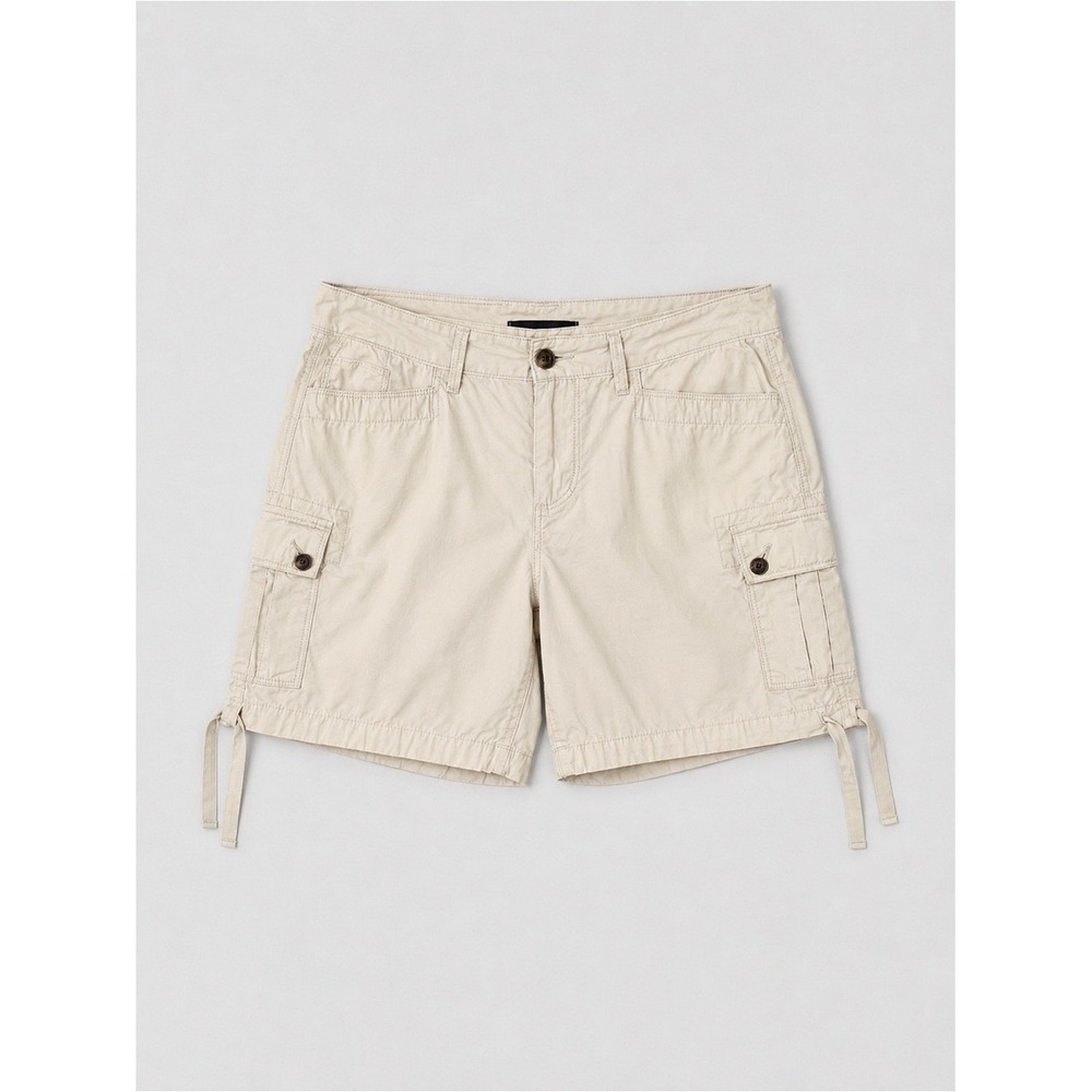 Ralph Lauren LRL Womens Cargo Shorts Size 10P Safari Utility Preppy Old Money